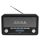Radio i budzik Denver Radio retro DAB+/FM Denver DAB-18 dark grey